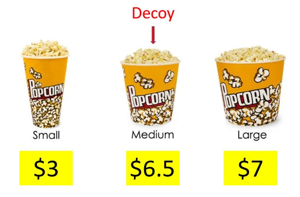Decoy Pricing Strategy: How the Decoy Effect Influences Buying Decisions